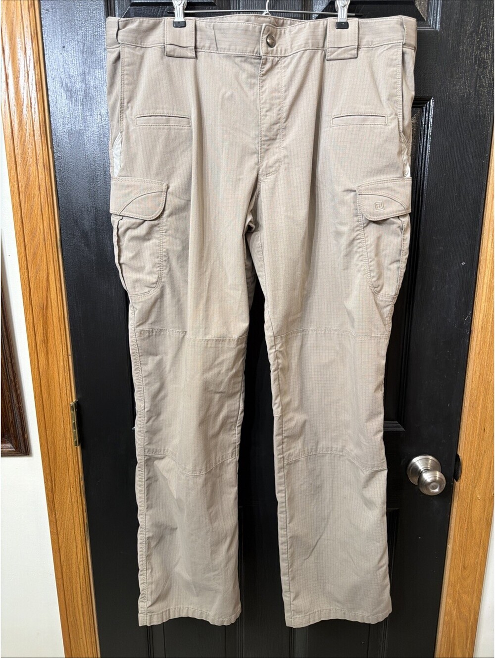 511 Tactical Cargo Pants Mens 42x34 Khaki Tan Regular Fit Ripstop Utility Police